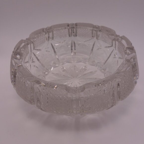 Yves Roy Glass Circular Ash Tray - Picture 1 of 15
